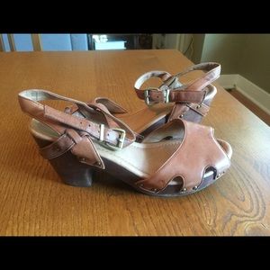 Miz Mooz leather clogs size 8.5